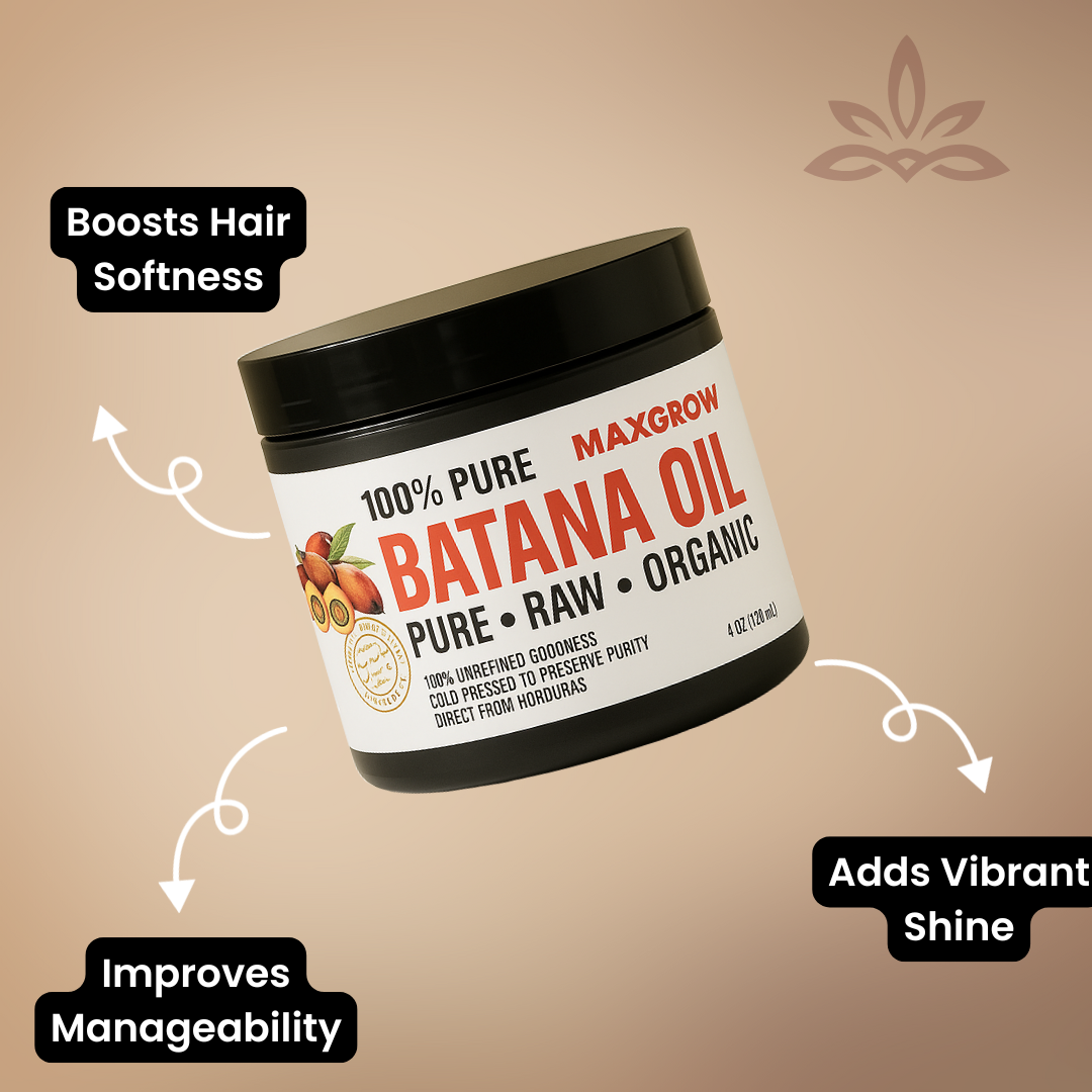 100% Unrefined Batana Oil from Honduras Oil - 4 oz