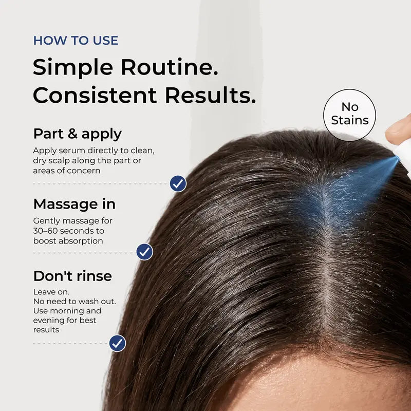 GHK-Cu Copper Peptide Scalp and Hair Serum