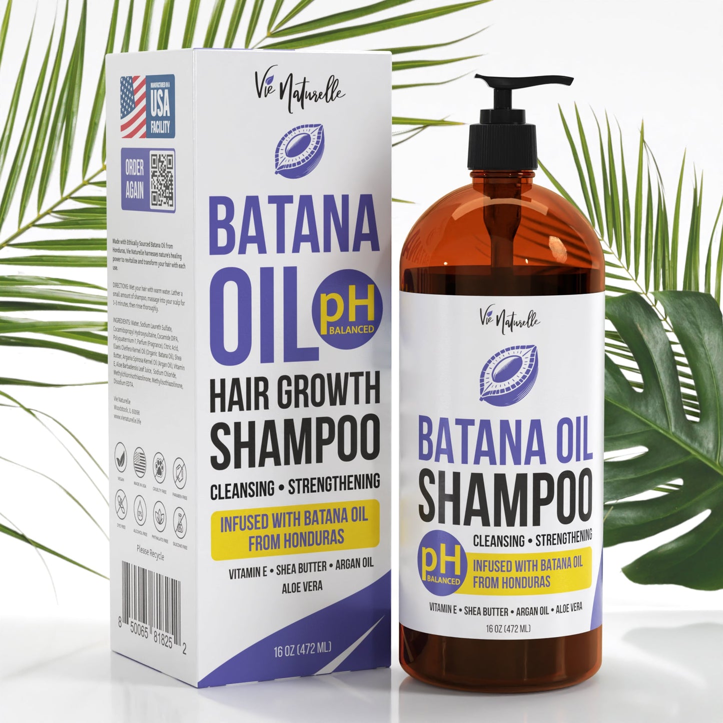 Batana Oil Shampoo 16 oz