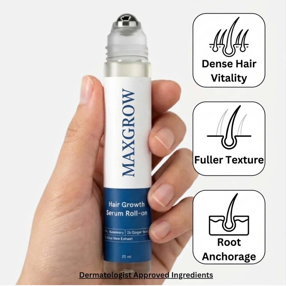 Maxgrow Hair Growth Roll On Serum