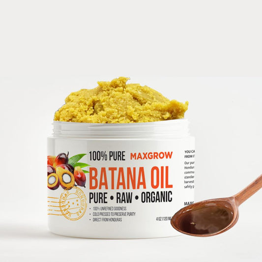 100% Unrefined Batana Oil from Honduras Oil - 4 oz
